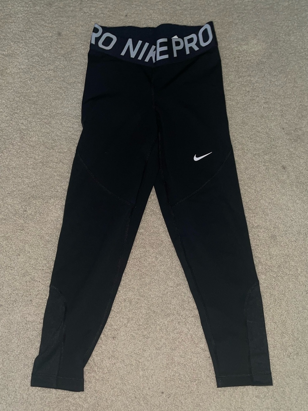 Nike Black capri Performance Leggings